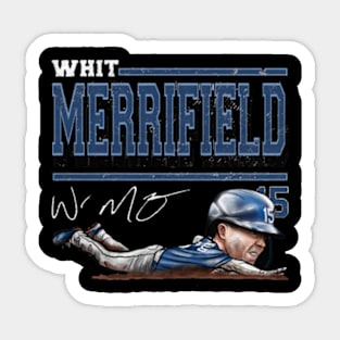 whit merrifield cartoon Sticker